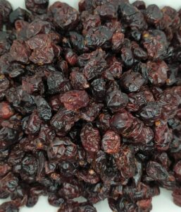 Dehydrated blueberries