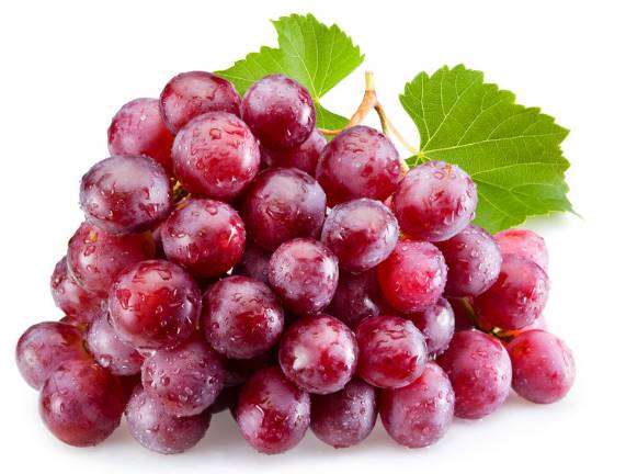 Red grapes