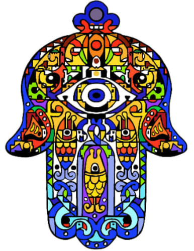 Hamsa The hand that has always cared for you