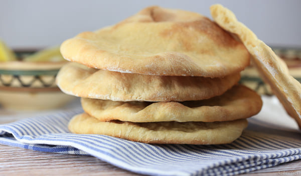 Israeli pita bread recipe; much more than bread