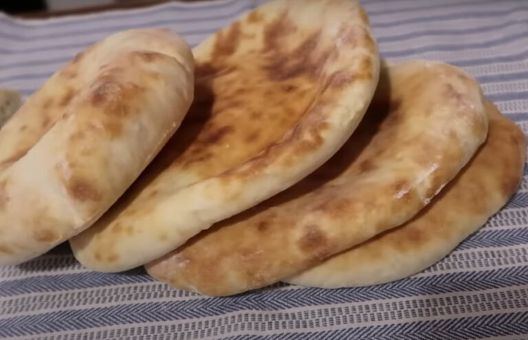 Pita bread is originally from the Middle East