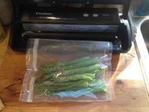 Preserving and preparing wild asparagus