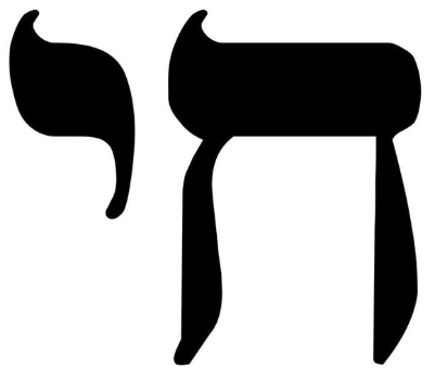 What number symbolizes good luck in Jewish religion?