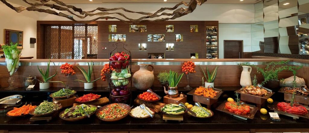 breakfast israeli buffet hotel