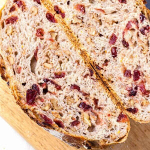 Cranberry-Black Walnut Bread
